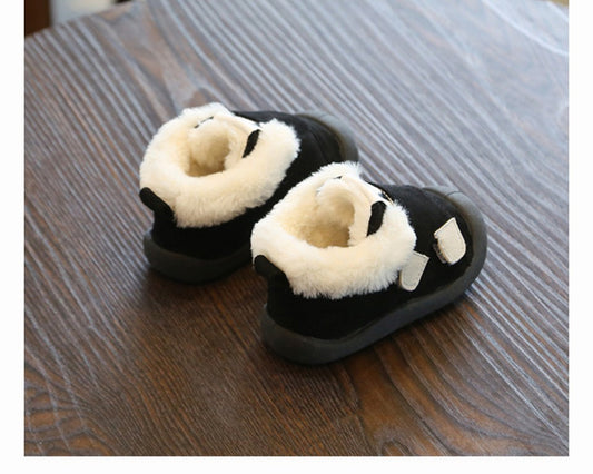 Fly Shoe Baby Cotton Shoes β Warm Toddler Velvet Shoes Non-Slip Winter Footwear